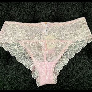 Savage X Fenty Never Worn Pink Lace Panties